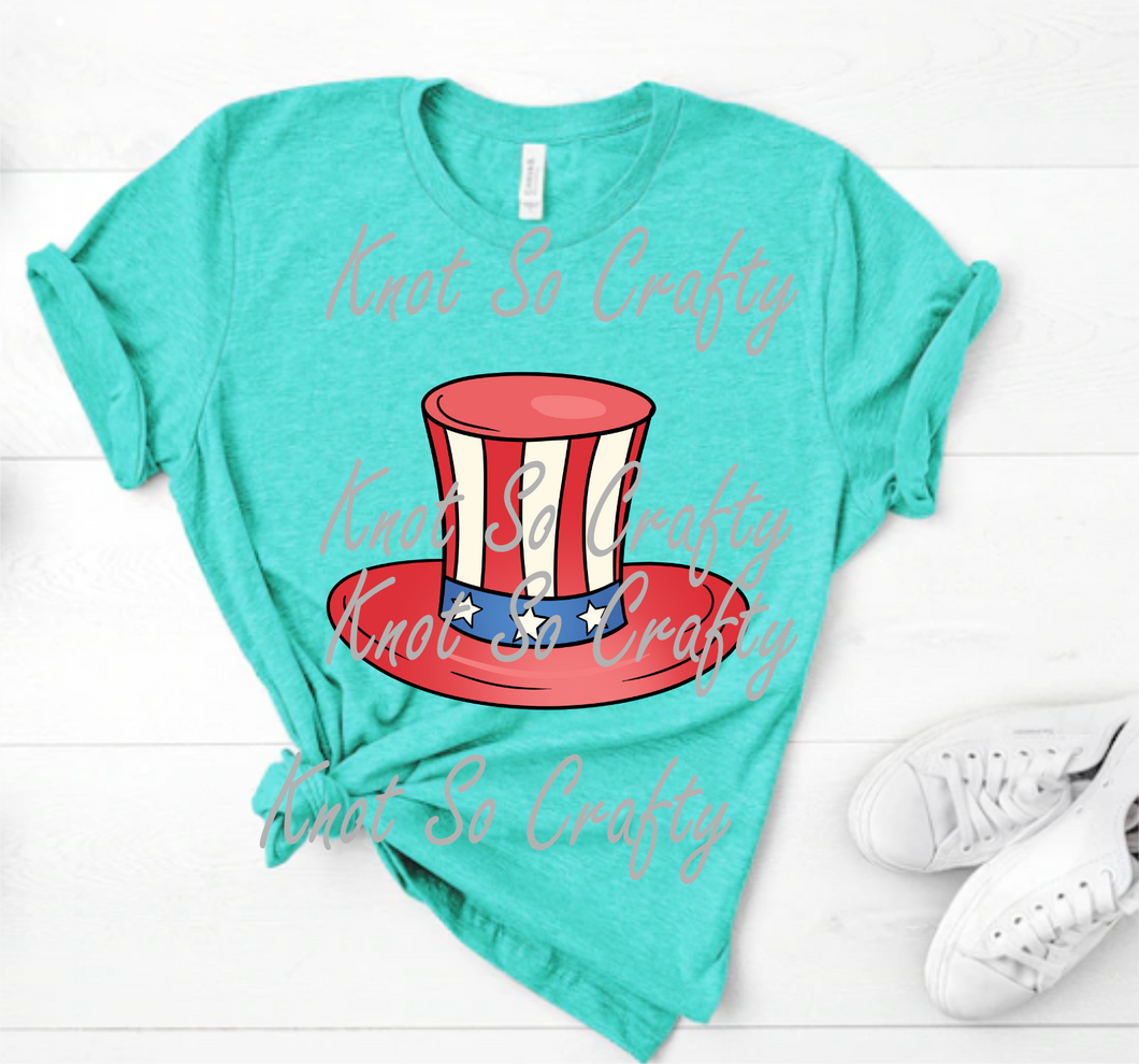 4th july hat clipart- 145