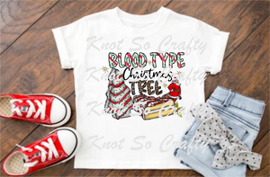 blood type, christmas tree <3369>