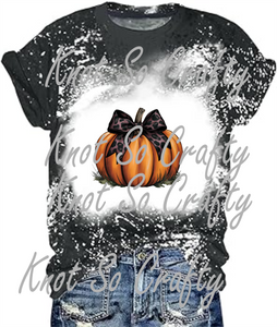 black bow pumpkin - 5074