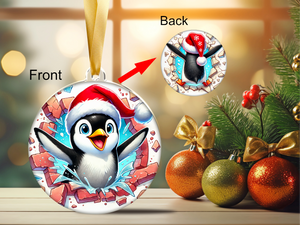 peguin ornament