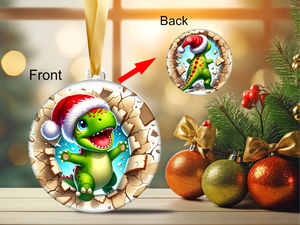 Dino ornament