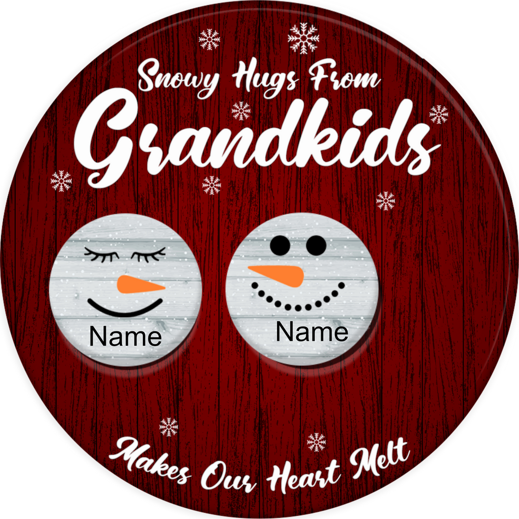 Personalized Grandkid ornament